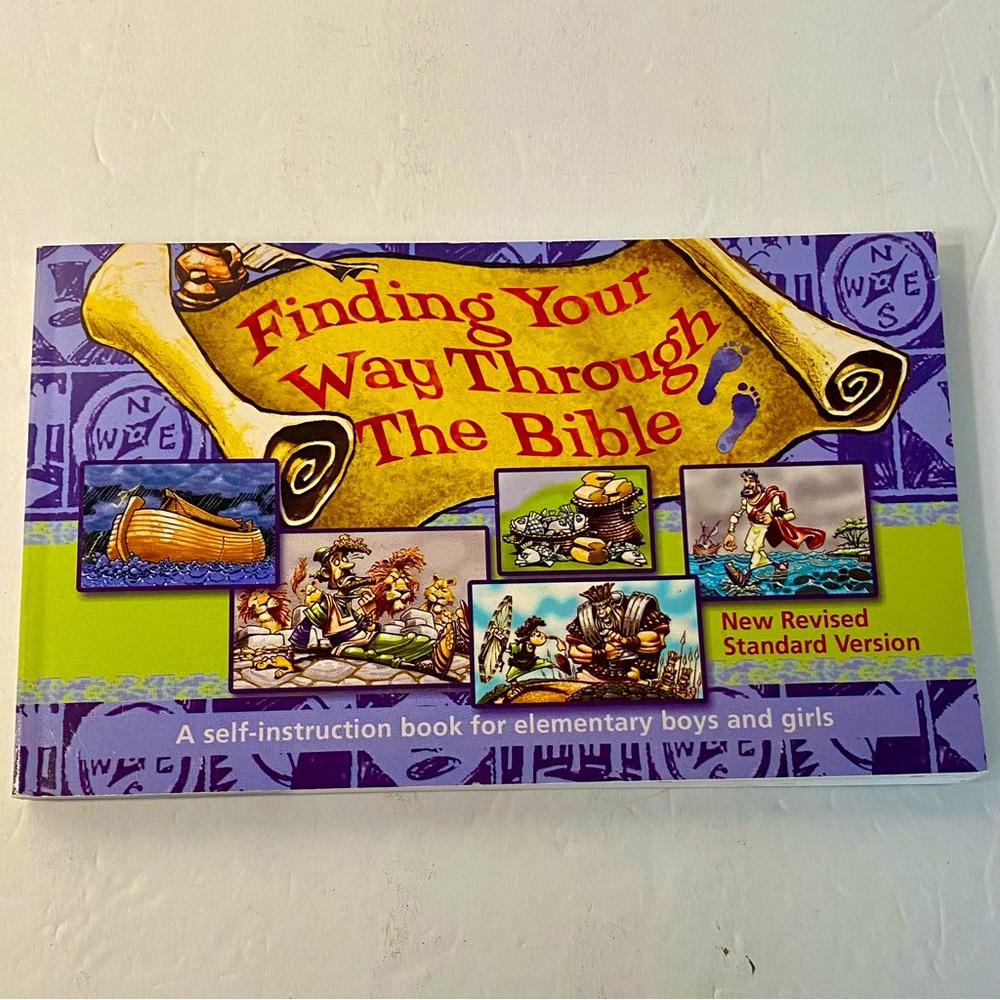 Finding Your Way Through the Bible -NRSV: Self-Instruction Book for Boys & Girls